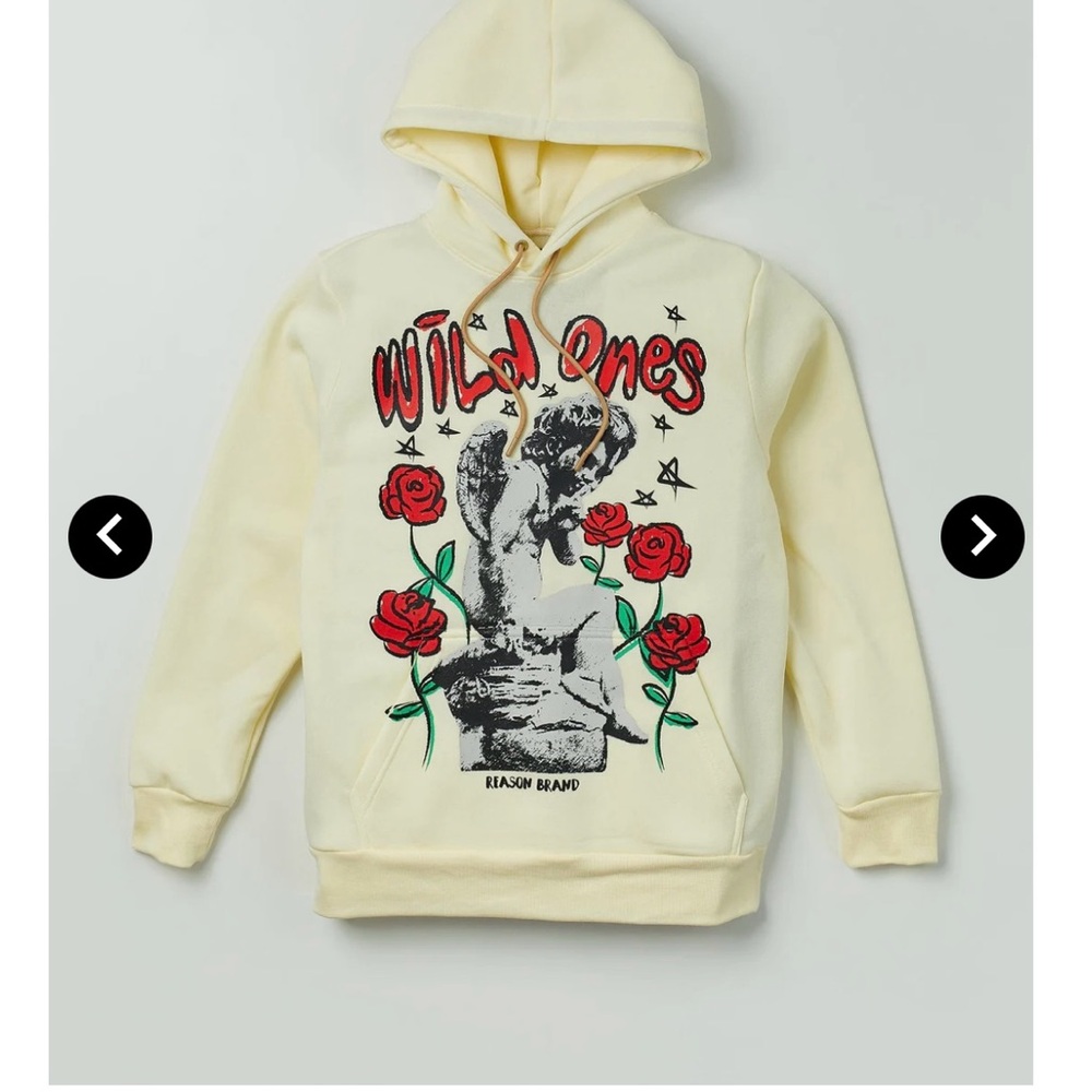 BNWOT Reason ‘Angels and Roses’ Hoodie
